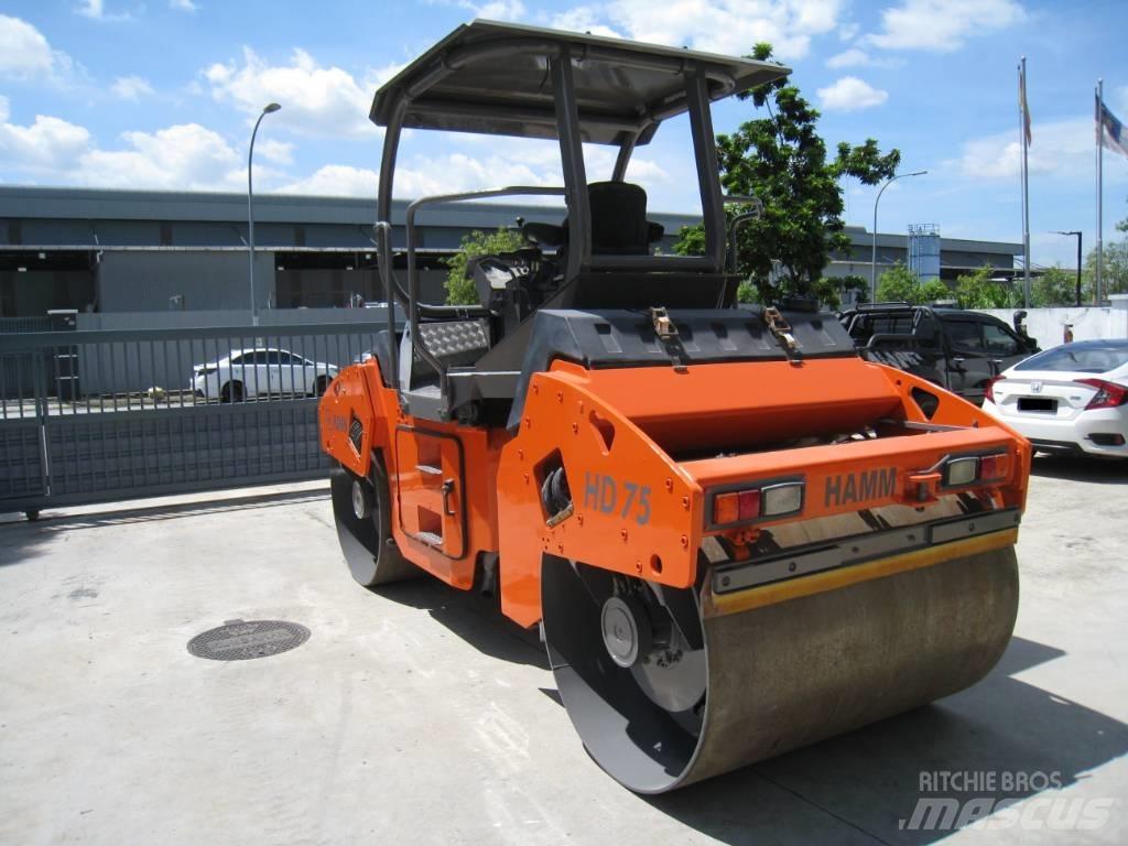 Hamm HD 75 Tandemové válce