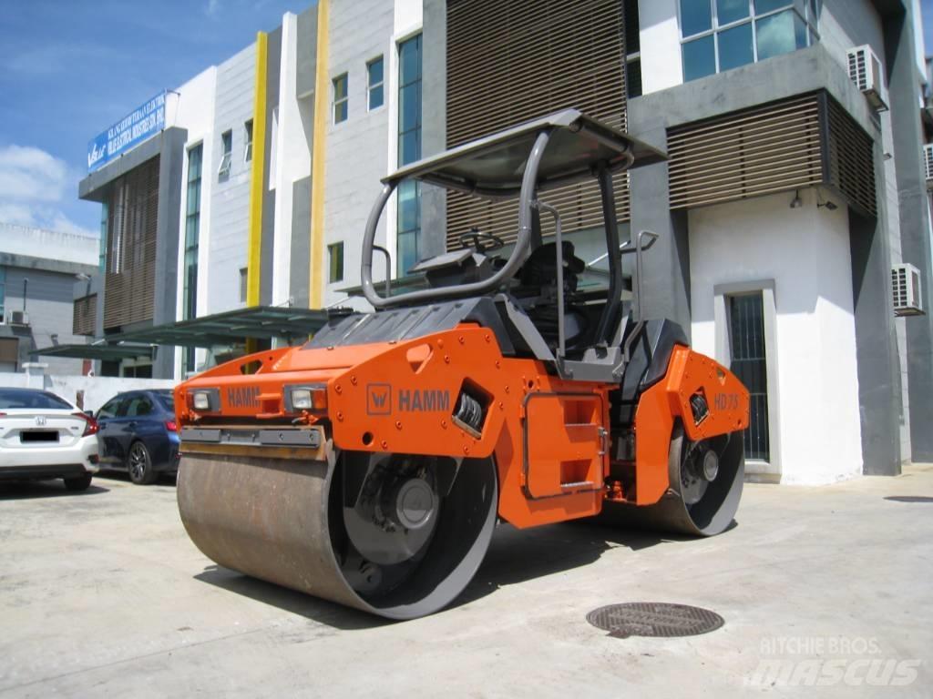 Hamm HD 75 Tandemové válce