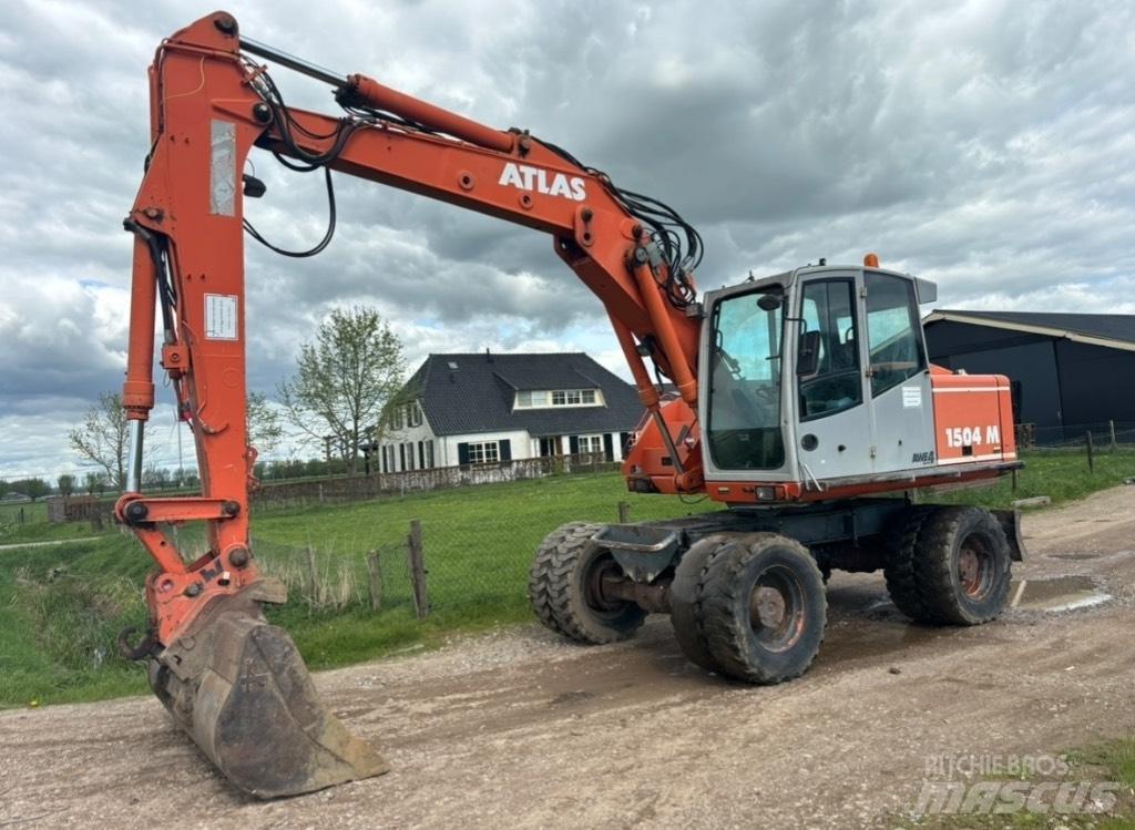 Atlas 1504 Kolová rýpadla