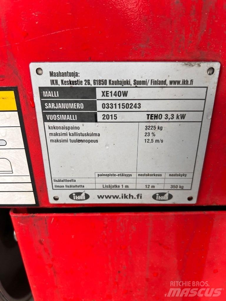 Mantall XE140W Nůžková zvedací plošina