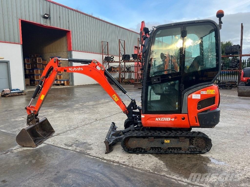Kubota KX 018-4 Mini rýpadla < 7t