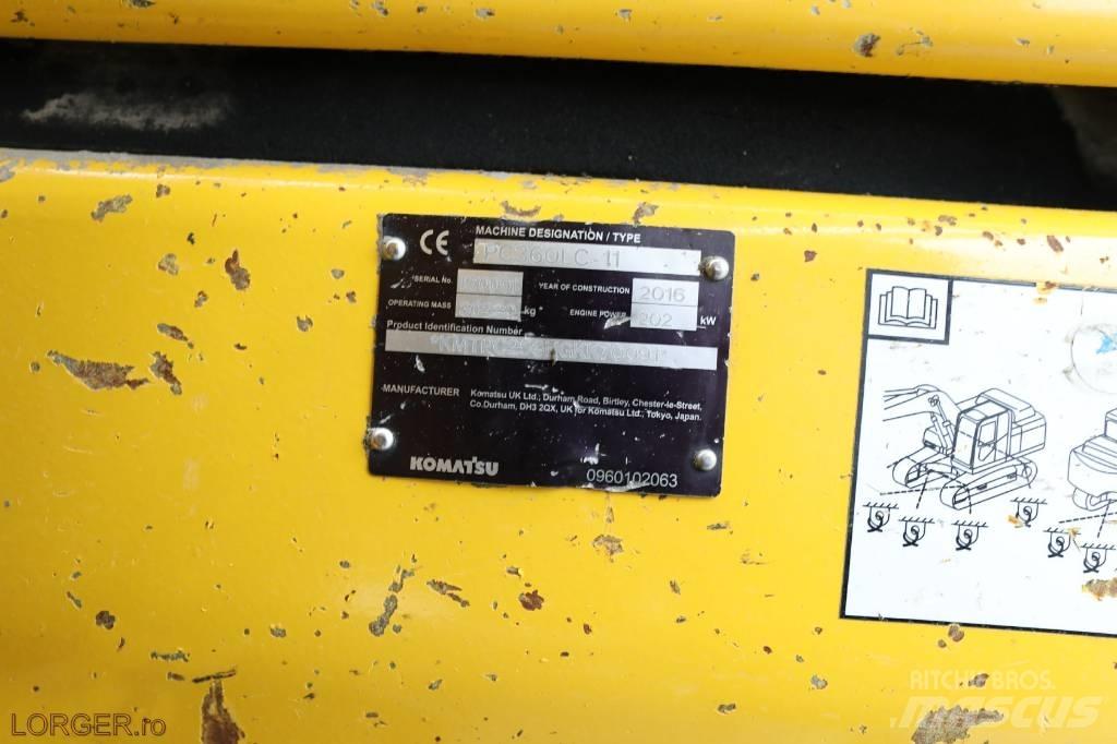 Komatsu PC 360 LC - 11 Pásová rýpadla