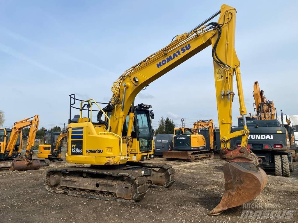 Komatsu PC 138 US Pásová rýpadla