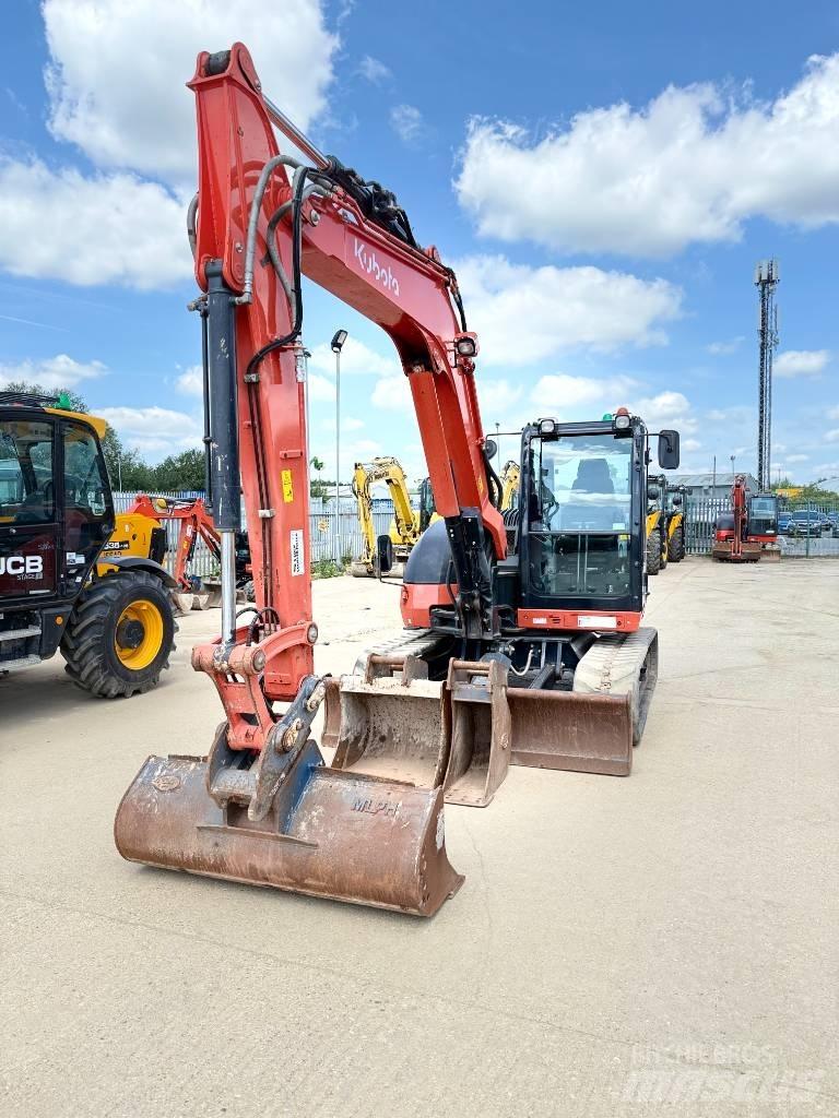 Kubota KX 080-4 Midi rýpadla 7t - 12t