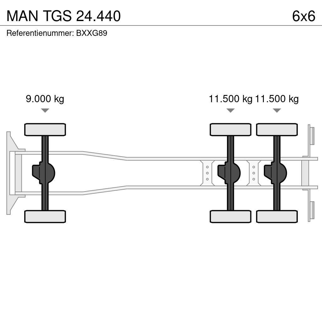 MAN TGS 24.440 Hákový nosič kontejnerů