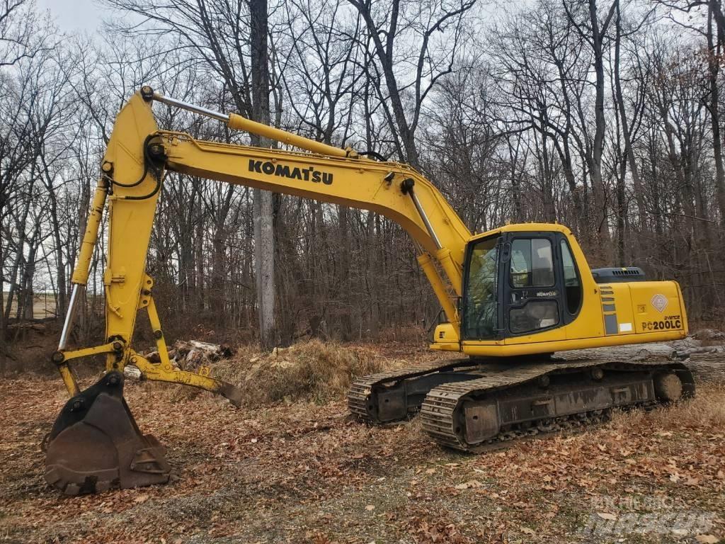 Komatsu PC200LC Pásová rýpadla
