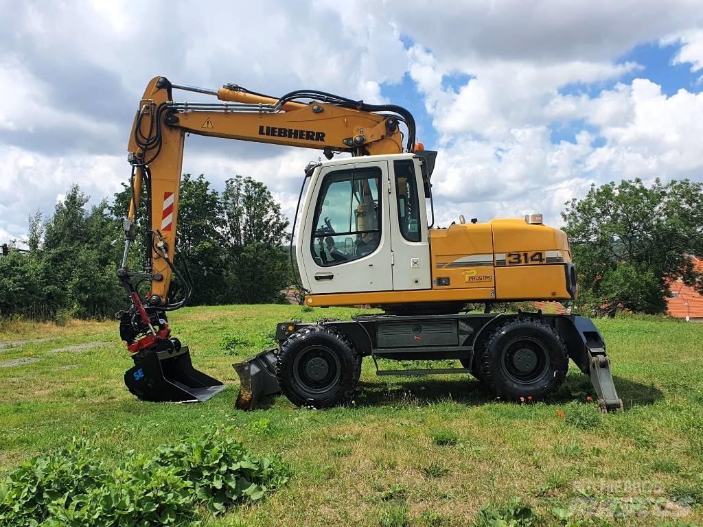 Liebherr A314 Kolová rýpadla