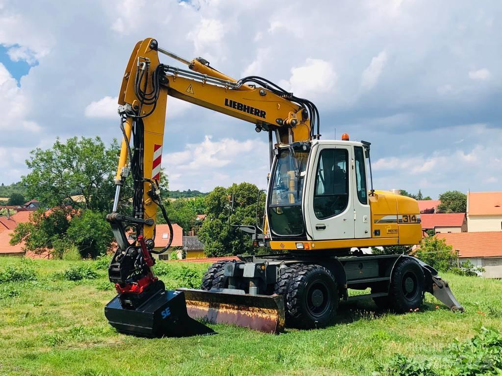 Liebherr A314 Kolová rýpadla