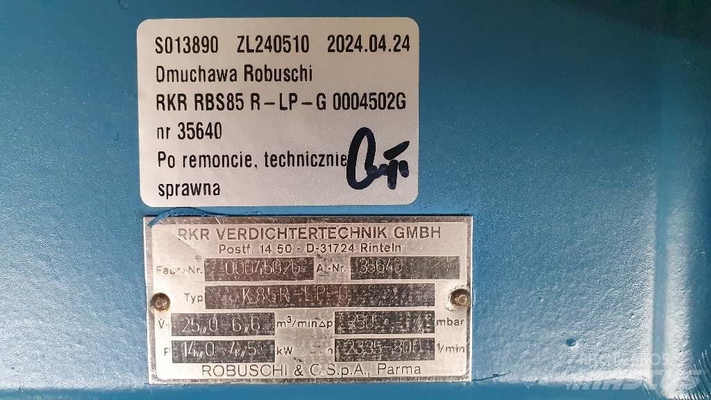 Robuschi RBS 85 Kompresory náhradní díly