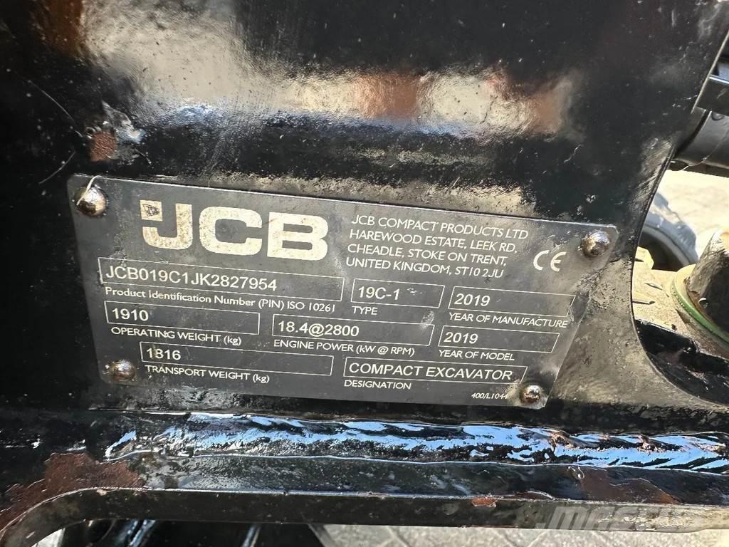 JCB 19C-1 Mini rýpadla < 7t