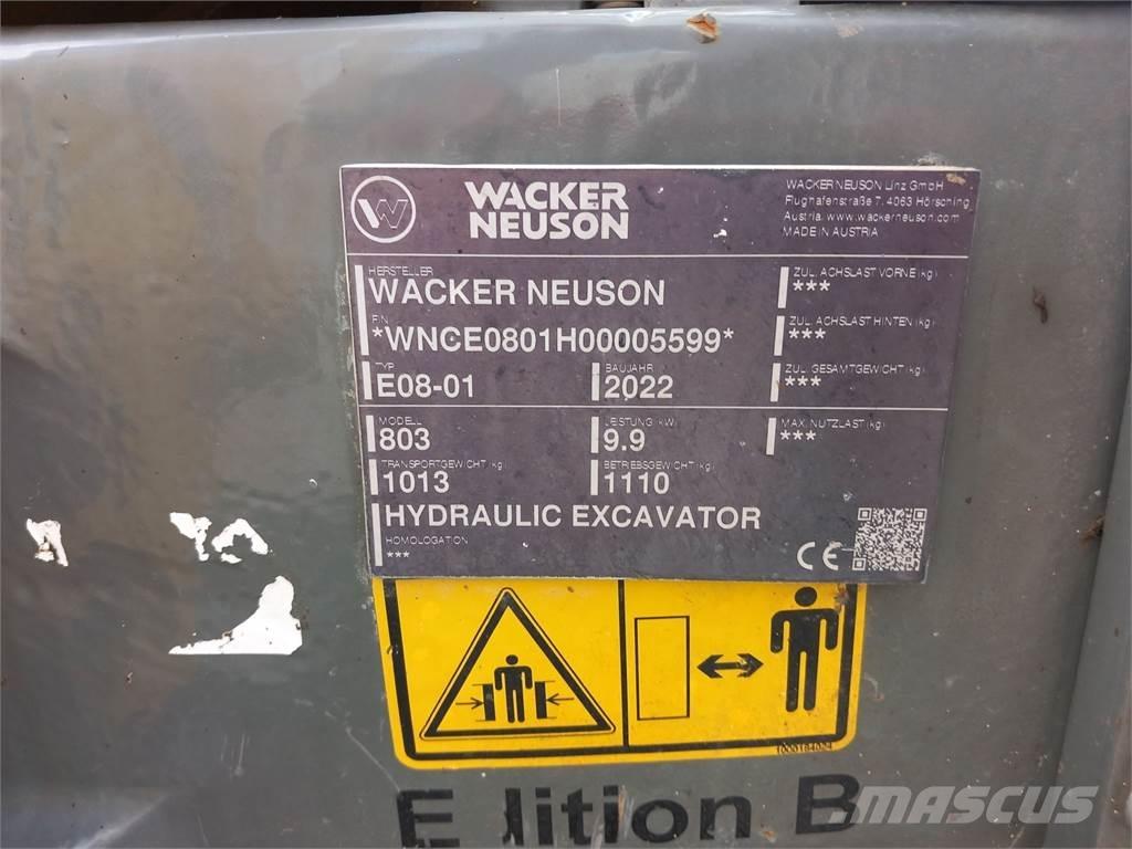 Wacker Neuson 803 Pásová rýpadla