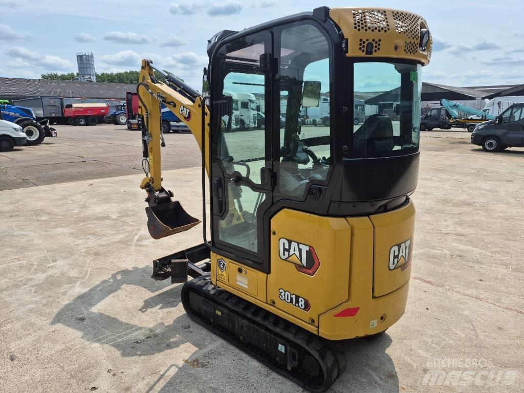 CAT 301.8 Mini rýpadla < 7t