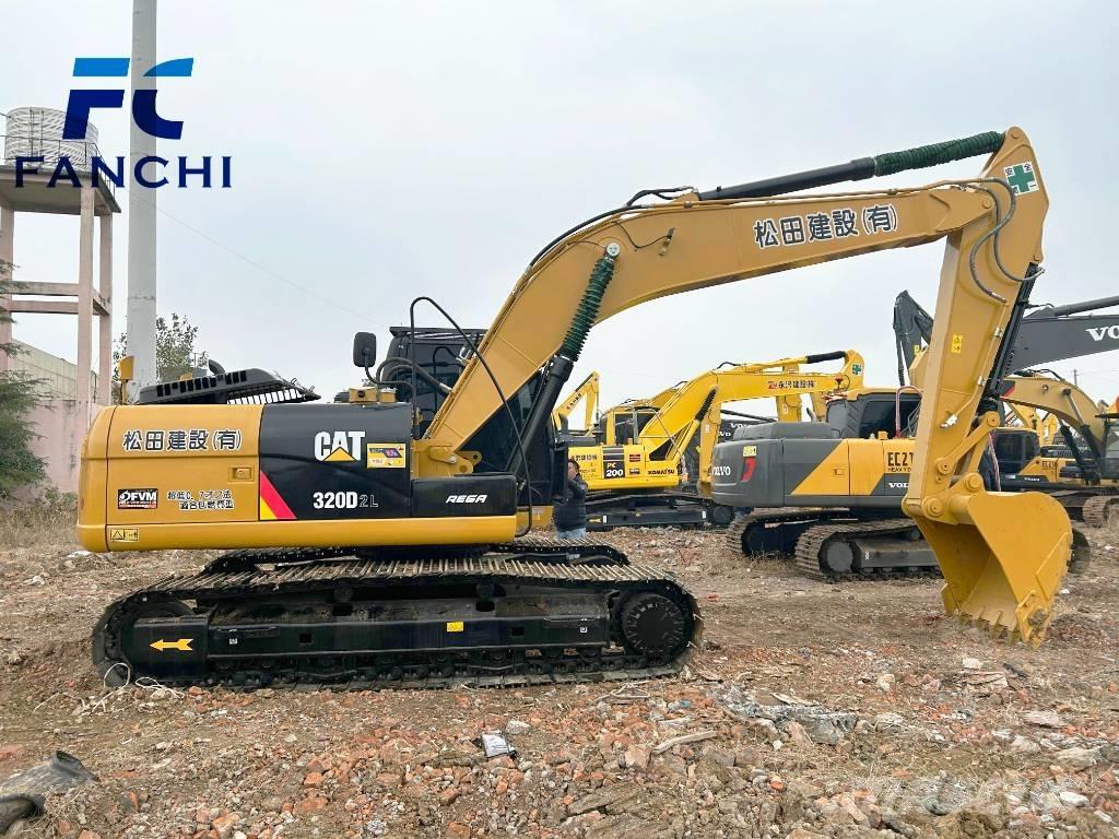 CAT 320d2 Pásová rýpadla