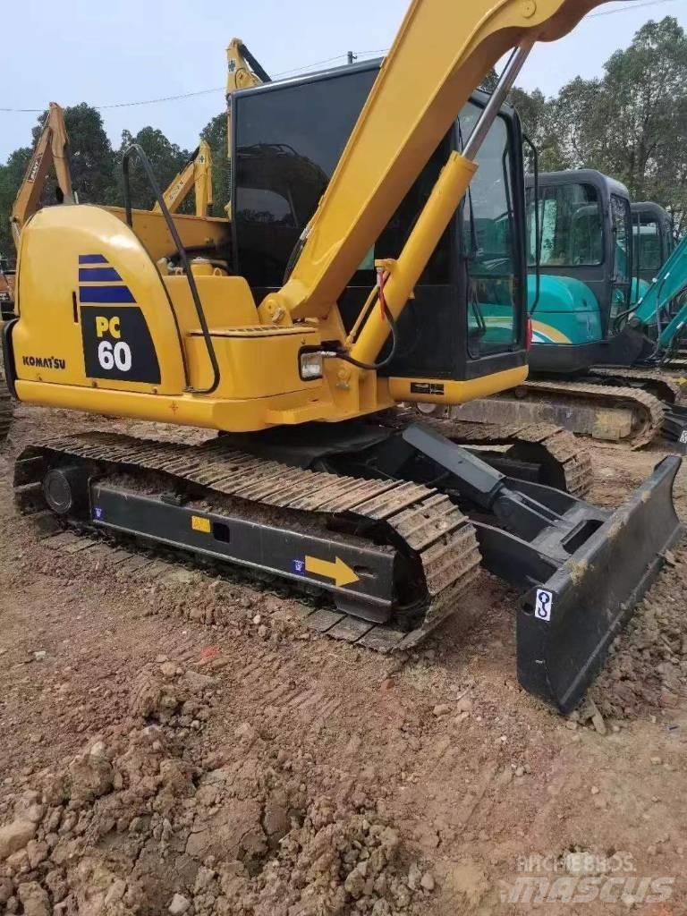 Komatsu PC 60 Pásová rýpadla