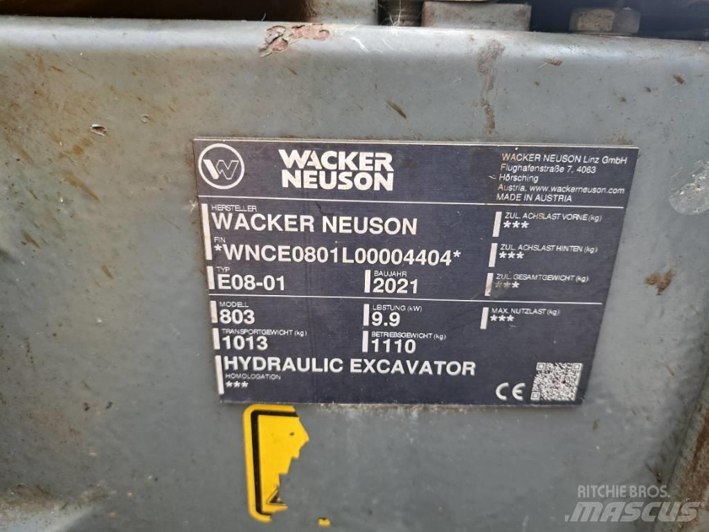 Wacker Neuson 803 Pásová rýpadla