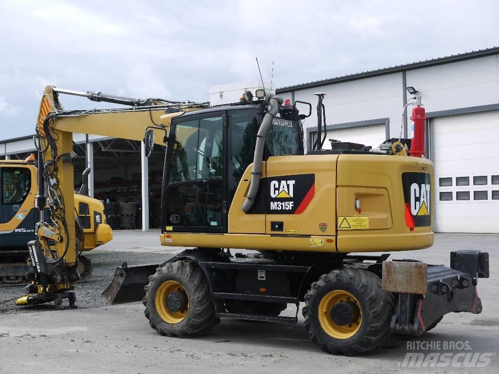 CAT M 315 F Kolová rýpadla
