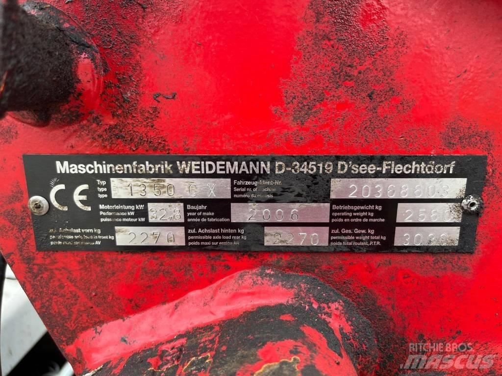 Weidemann 1350CX45 Smykem řízené nakladače