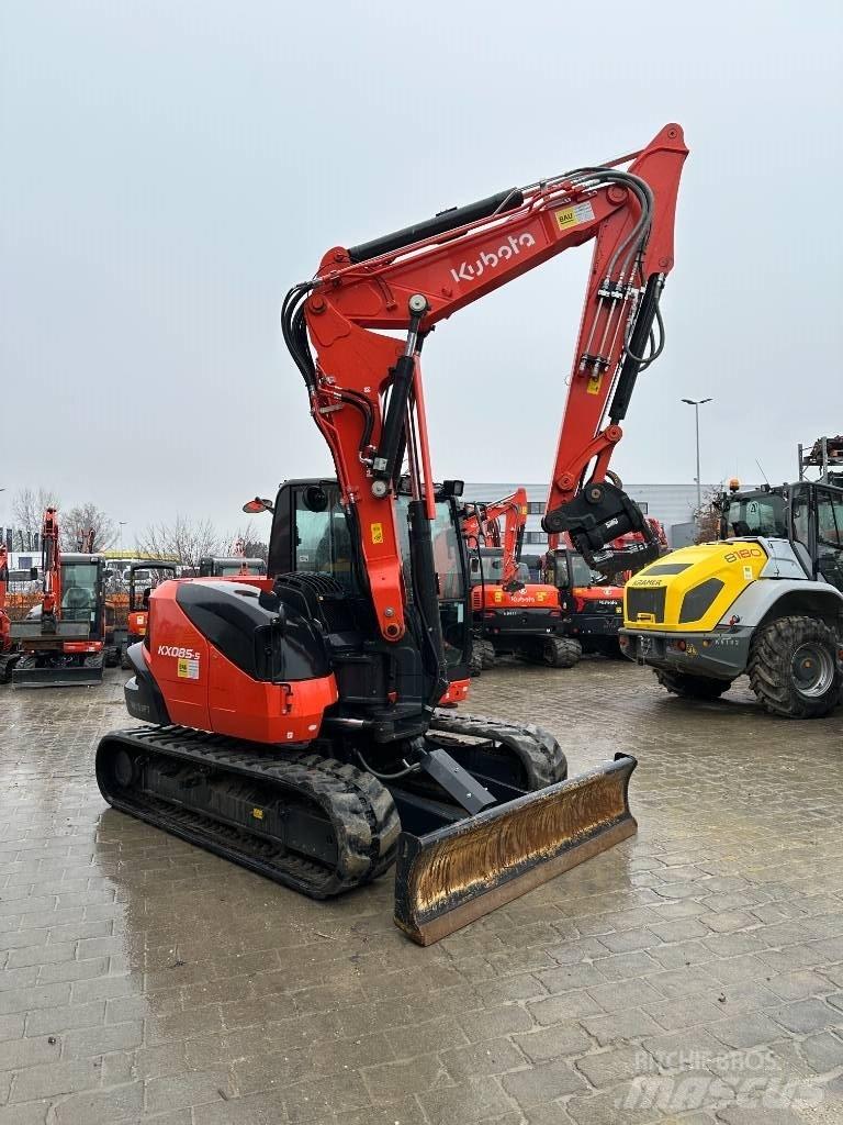 Kubota KX 085-5 2PGL Midi rýpadla 7t - 12t