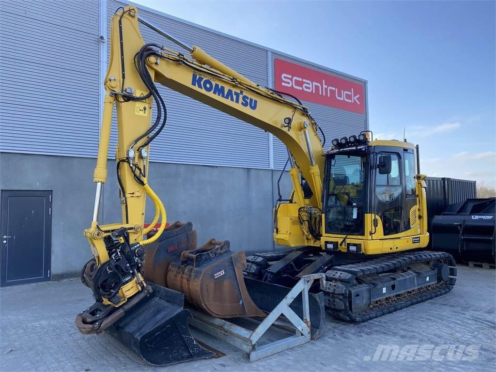 Komatsu PC138US-11 Pásová rýpadla