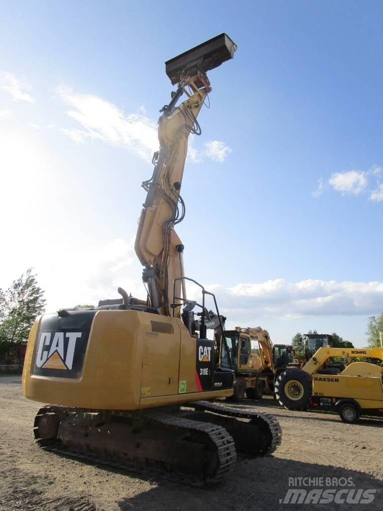 CAT 318 E L Pásová rýpadla