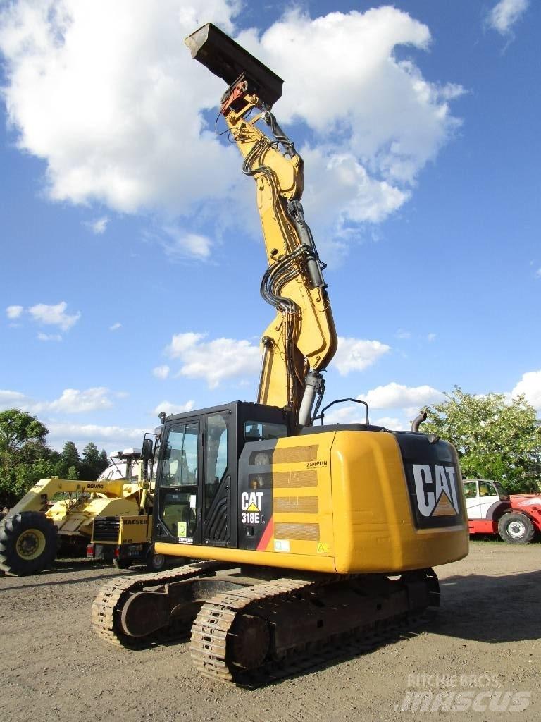 CAT 318 E L Pásová rýpadla