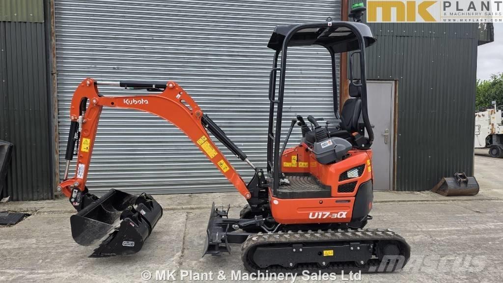 Kubota U 17-3a Mini rýpadla < 7t