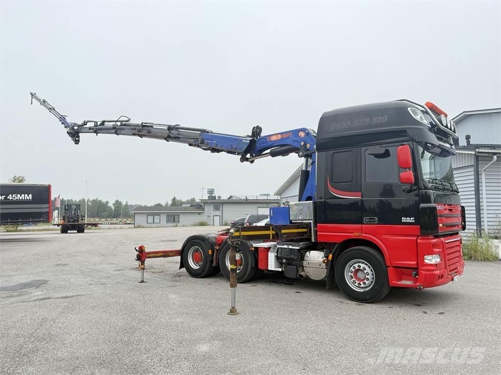 DAF XF105.510 6X4 Autojeřáby, hydraulické ruky