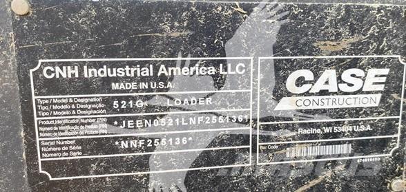 CASE 521G XT Kolové nakladače