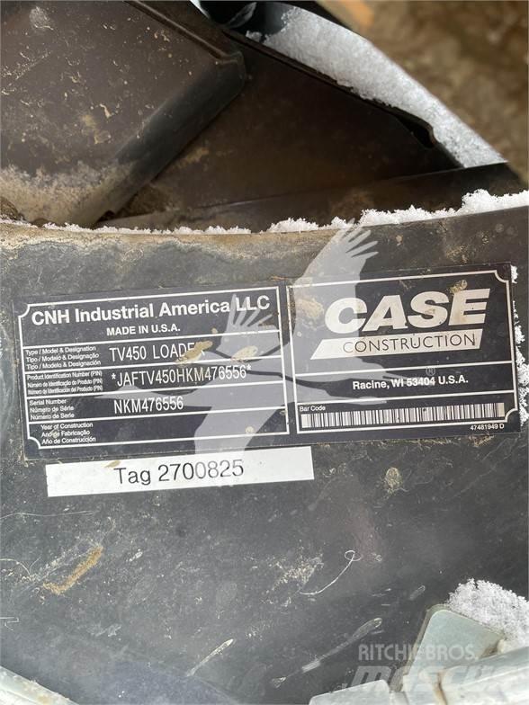 CASE TV450 Smykem řízené nakladače