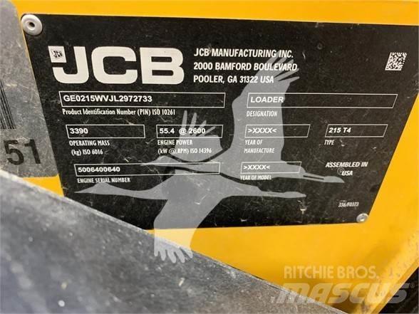 JCB 215 Smykem řízené nakladače