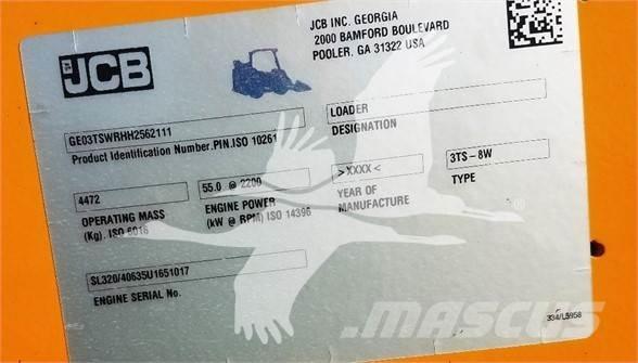 JCB 3TS-8W Smykem řízené nakladače
