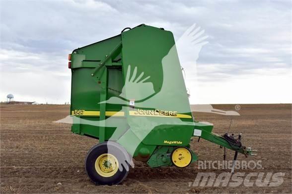 John Deere 567 Lis na válcové balíky