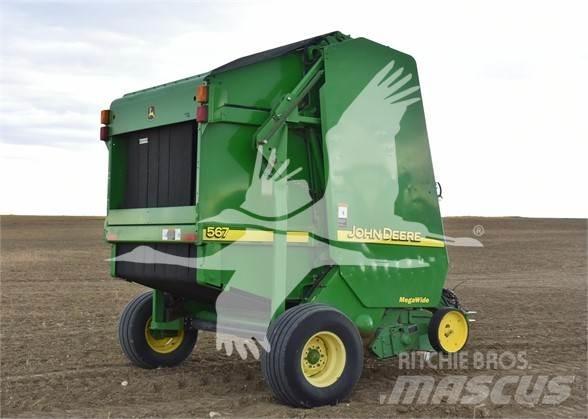 John Deere 567 Lis na válcové balíky