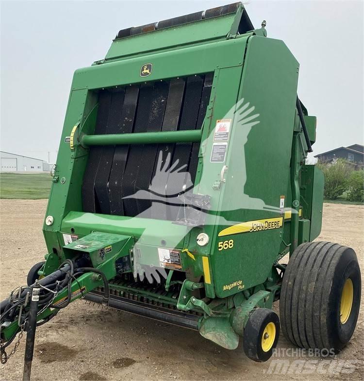 John Deere 568 Lis na válcové balíky
