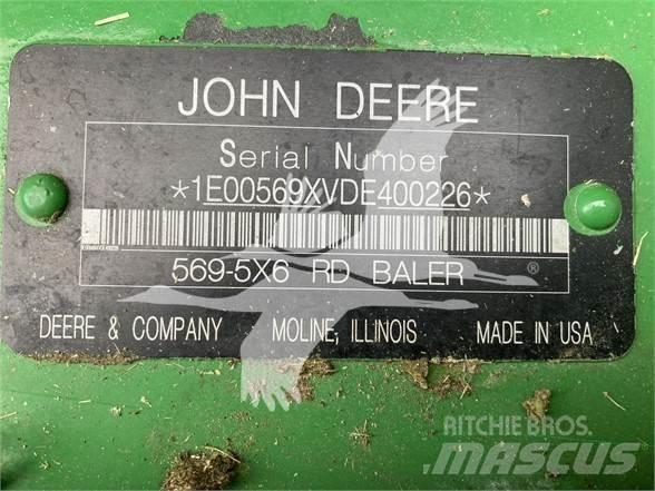 John Deere 569 Lis na válcové balíky