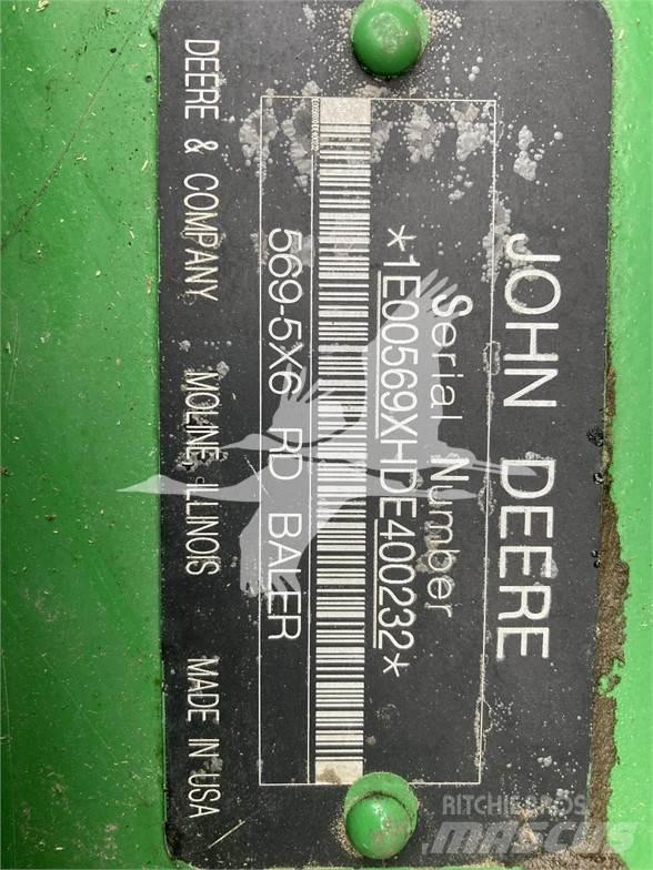 John Deere 569 Lis na válcové balíky