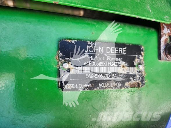 John Deere 569 Lis na válcové balíky