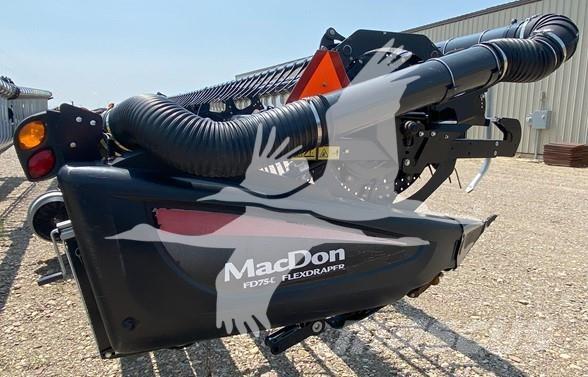 MAC DON FD75D Kombajnové hlavice