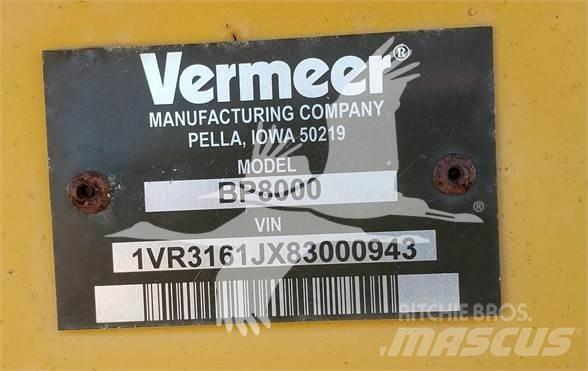 Vermeer BP8000 Stroje na sklizeň pícnin-příslušenství