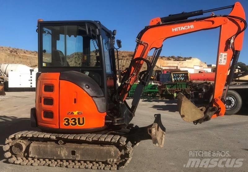 Hitachi ZX 33 U-5 A Mini rýpadla < 7t