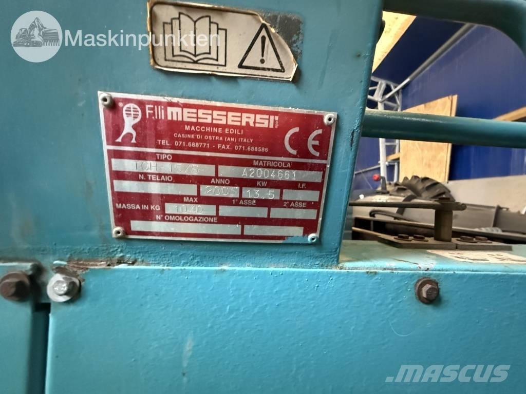 Messersi TCH 155 Vyklápěcí dempry