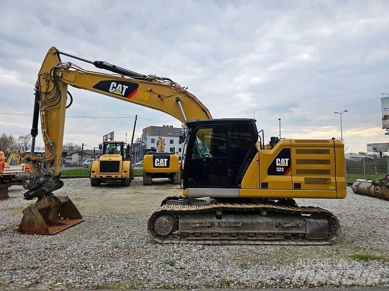 CAT 323-07B Pásová rýpadla