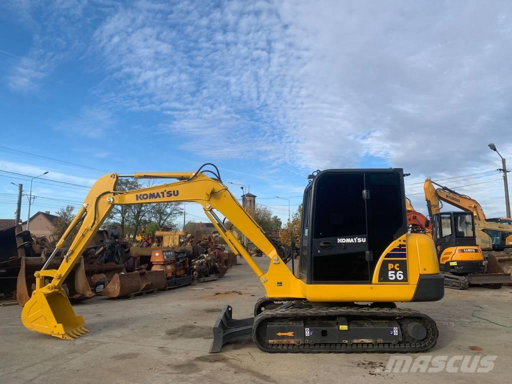 Komatsu PC 56-7 Mini rýpadla < 7t