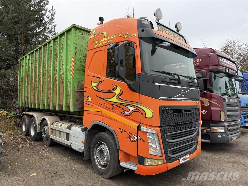 Volvo FH13 540 8X2 Hákový nosič kontejnerů