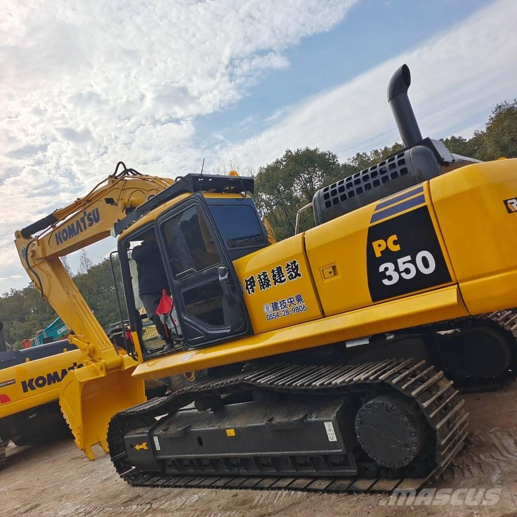 Komatsu PC 350 Pásová rýpadla