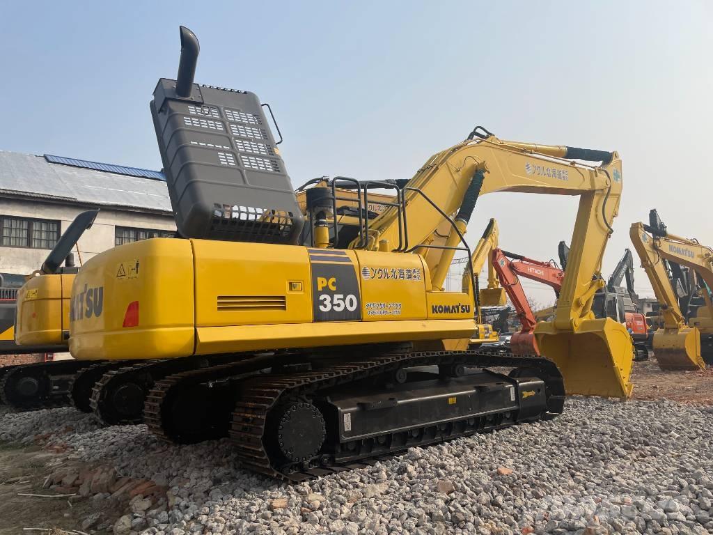 Komatsu PC 350 Pásová rýpadla