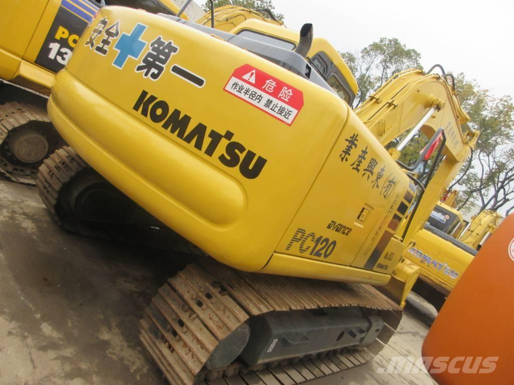 Komatsu PC 120 Pásová rýpadla