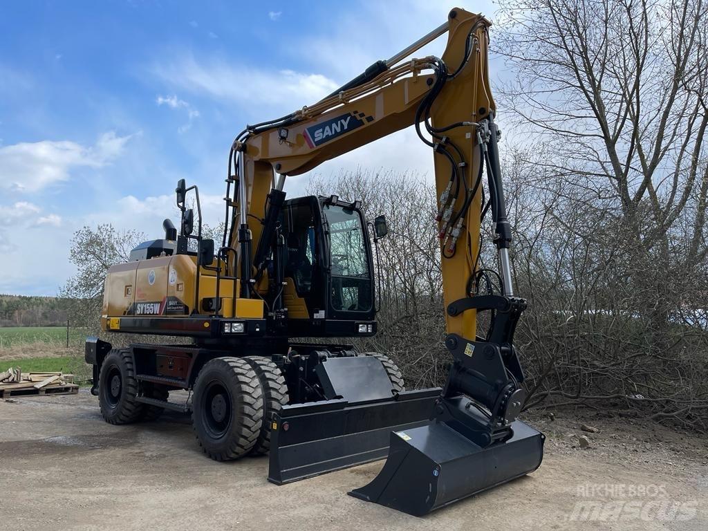 Sany SY155W Kolová rýpadla
