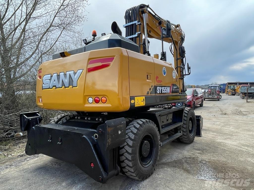 Sany SY155W Kolová rýpadla