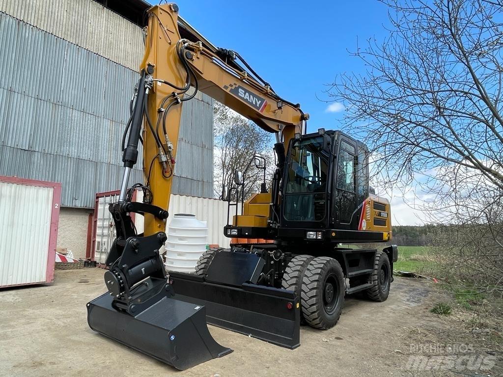 Sany SY155W Kolová rýpadla